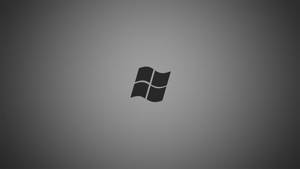 Windows標誌在漸變灰色背景上