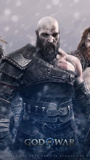 God of War Ragnarök 戰士 雪地 戰鬥裝備
