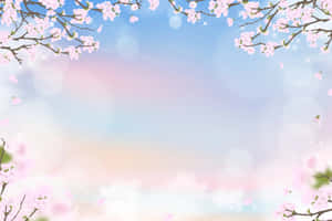 櫻花背景 — MacBook Air 13 壁紙