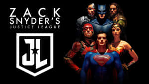 Zack Snyder 的正義聯盟超級英雄團隊以電影般的姿勢與標誌。