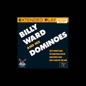 Billy Ward and His Dominoes 的復古唱片標籤，帶有歌曲標題和鷹標誌。 — 音樂 GIF 壁紙