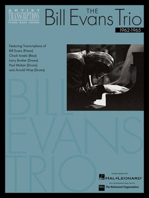 Bill Evans Trio 的專輯封面，以黑白風格呈現一位鋼琴家彈奏鋼琴。