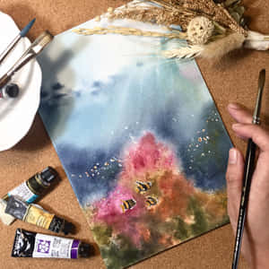 水彩畫 — iPad Pro 11 壁紙