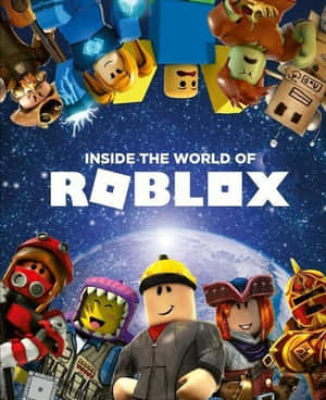 Roblox 角色穿著太空裝備，在地球附近漂浮，背後有星星。