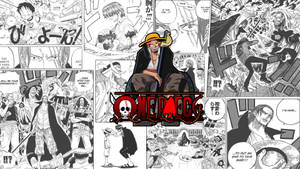 One Piece 漫畫面板展示海盜戰鬥和角色時刻。