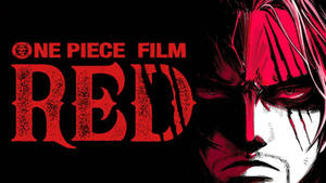 《ONE PIECE FILM RED》動畫電影海報， featuring 紅髮角色。 — 電影 壁紙