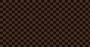 棕色和黑色編織棋盤格圖案紋理壁紙