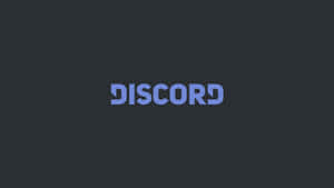 深灰色背景上的藍色 Discord 標誌