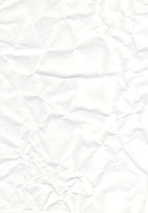帶有柔和陰影和各種摺痕的白色皺紙紋理。