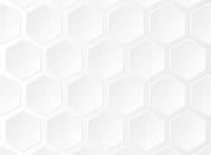 白色六邊形圖案，帶有柔和陰影，適合現代設計。