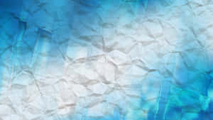 抽象藍白幾何圖案牆紙，帶有皺紙紋理。 — 7680x4320 壁紙