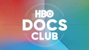 HBO Docs Club 標誌以粗體白色文字顯示在彩色漸變背景上。