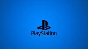 藍色背景上的PlayStation標誌