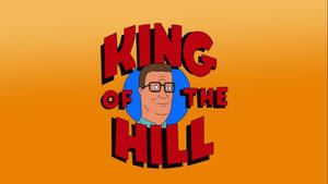 King of the Hill 卡通標誌，藍色圓圈內有 Hank Hill 的臉。