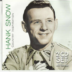 Hank Snow 鄉村音樂專輯封面 穿著圖案襯衫微笑 — 音樂 GIF 壁紙