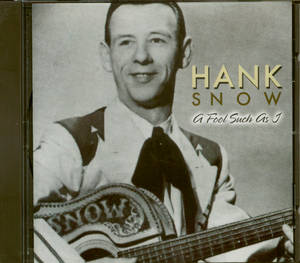 Hank Snow 在復古專輯封面上抱著他的品牌結他。 — 音樂 GIF 壁紙