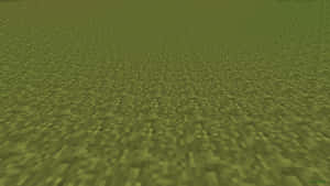 Minecraft遊戲環境中的像素化綠色草塊。 — 最佳 Minecraft 壁紙