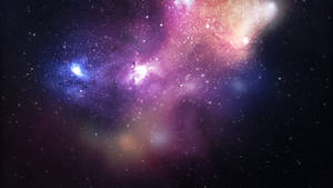 深空中色彩繽紛的星雲與星星