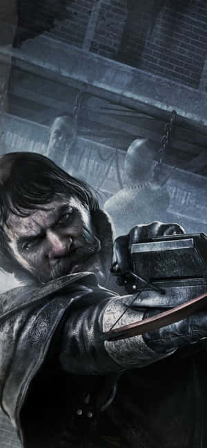 iPhone Xs 小偷背景 — 銀河F56 壁紙