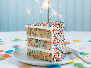 生日蛋糕圖片 — 生日祝福 壁紙