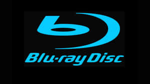 黑色背景上的藍色Blu-ray Disc標誌 — 4K Marvel 壁紙