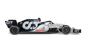 AlphaTauri Honda一級方程式賽車號碼10的攝影棚照片 — 鎖屏 壁紙