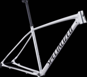 銀色Specialized單車車架配黑色背景 — 電腦 壁紙
