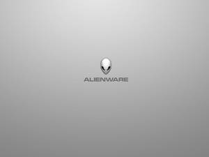 灰色漸變背景上的Alienware標誌