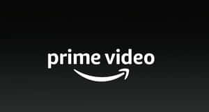 深色背景上的Amazon Prime Video標誌 — 螢幕保護 壁紙