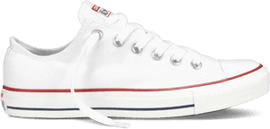 白色Converse Chuck Taylor運動鞋