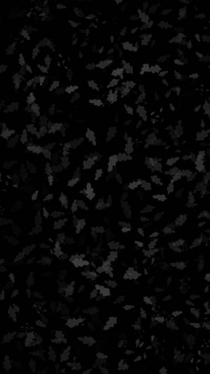 抽象黑白灰葉子圖案壁紙 — Pixel 9 壁紙