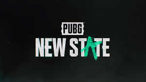 PUBG New State 遊戲標誌，深色背景上有綠色塗鴉 — 凌志標誌 GIF 壁紙