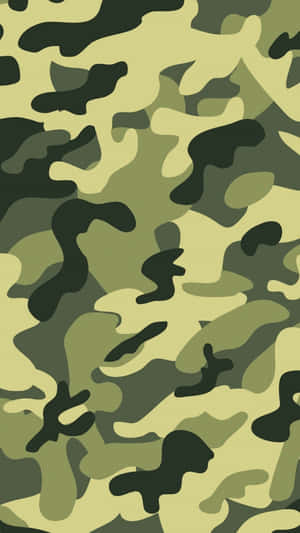 橄欖綠和深綠色調的軍事迷彩圖案。