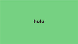純綠色背景上的 Hulu 標誌 — Cia標誌 壁紙