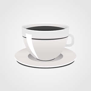 簡約咖啡杯設計