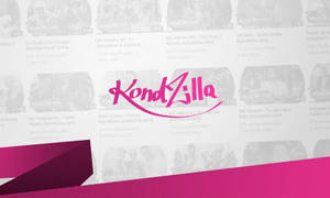 背景為音樂影片縮圖的KondZilla標誌。