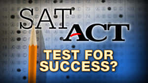 SAT ACT 考試成功問題，附鉛筆和答題紙背景 — 界王拳 壁紙