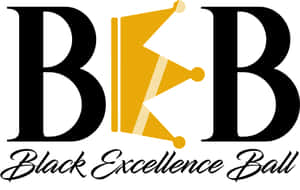 Black Excellence Ball 標誌，兩個 B 之間有皇冠。 — MacBook Air M3 壁紙