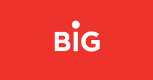 紅色背景，帶有粗體白色文字 BIG