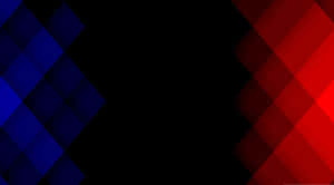 黑色背景上的藍色和紅色菱形形狀 — 紅色和藍色 GIF 壁紙