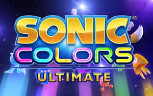 Sonic Colors Ultimate 遊戲標題，在太空中呈現色彩繽紛的角色