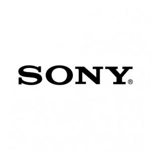 白色背景上黑色文字的Sony品牌標誌 — 凌志標誌 GIF 壁紙