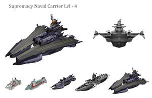 未來海軍航母及戰艦的數碼藝術風格