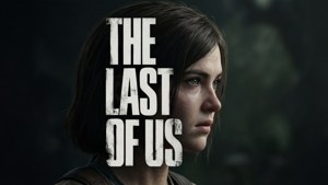一位在名為「The Last of Us」的電子遊戲中的年輕女子望向遠方。