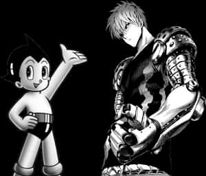Transparent Astro Boy Png - One Punch Man Manga Genos, Png Download