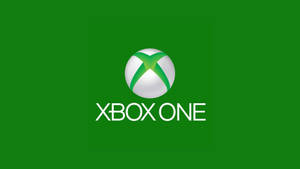 綠色背景上的Xbox One標誌