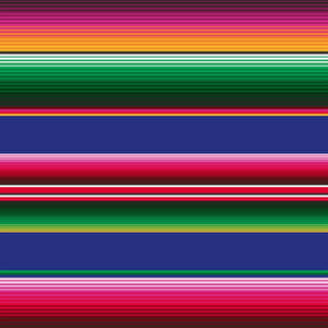 色彩繽紛的條紋紡織圖案，帶有大膽的橫向條帶。 — 圖案 壁紙