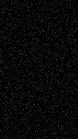 無限的黑色虛空充滿了散落的白色星星