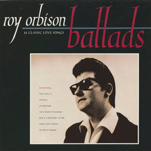 Roy Orbison 在經典音樂專輯封面上戴著太陽眼鏡。