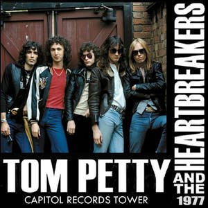 1977年Tom Petty and the Heartbreakers樂隊照片，穿著皮夾克和太陽眼鏡。